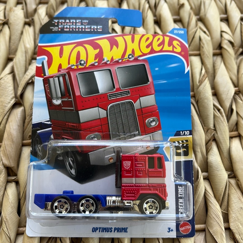 Transformers Optimus Prime Hot Wheels Trans Formers Hotwheels Truck Rig New 2025